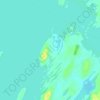 Топографическая карта Inishowen, высота, рельеф