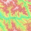 Топографическая карта Doda, высота, рельеф