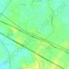 Топографическая карта Duren, высота, рельеф