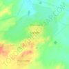 Топографическая карта Степняк, высота, рельеф