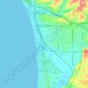 Топографическая карта Grover Beach, высота, рельеф