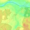 Топографическая карта Прохладное, высота, рельеф