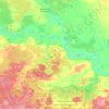 Топографическая карта Усть-Ницинское сельское поселение, высота, рельеф