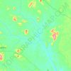 Топографическая карта Jaguara, высота, рельеф