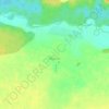 Топографическая карта Вторусское, высота, рельеф