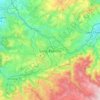 Топографическая карта Le Furan, высота, рельеф