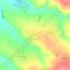 Топографическая карта Сосновка, высота, рельеф