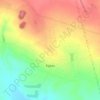 Топографическая карта Буран, высота, рельеф