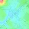 Топографическая карта Delme, высота, рельеф