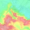 Топографическая карта городской округ Ирбит, высота, рельеф