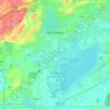 Топографическая карта Muskego, высота, рельеф
