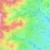 Топографическая карта Saint-Sorlin, высота, рельеф