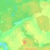 Топографическая карта Кривино, высота, рельеф