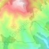 Топографическая карта Раст, высота, рельеф