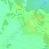Топографическая карта Чкалово, высота, рельеф