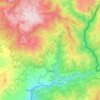 Топографическая карта Soajo, высота, рельеф