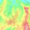 Топографическая карта Николаевский сельсовет, высота, рельеф