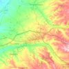 Топографическая карта Cervera, высота, рельеф