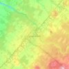 Топографическая карта Drummondville, высота, рельеф