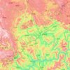 Топографическая карта 罗甸县, высота, рельеф