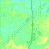 Топографическая карта Fredonia Township, высота, рельеф