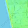 Топографическая карта Henley Beach, высота, рельеф
