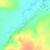 Топографическая карта Крапивье, высота, рельеф