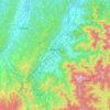 Топографическая карта Минамиуонума, высота, рельеф