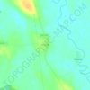 Топографическая карта Прохачево, высота, рельеф