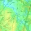Топографическая карта Hightstown, высота, рельеф