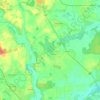 Топографическая карта Голоцкий сельский Совет, высота, рельеф