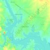 Топографическая карта Granite Shoals, высота, рельеф