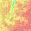 Топографическая карта Горковское сельское поселение, высота, рельеф