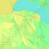 Топографическая карта Заволжье, высота, рельеф