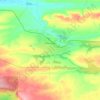 Топографическая карта Иланский, высота, рельеф