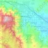 Топографическая карта Palm Springs, высота, рельеф
