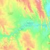 Топографическая карта Nazas, высота, рельеф