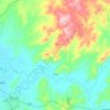 Топографическая карта Oura, высота, рельеф