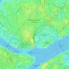 Топографическая карта Александровский парк, высота, рельеф