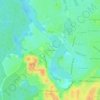 Топографическая карта Хиттолово, высота, рельеф