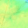Топографическая карта Добрынь, высота, рельеф