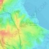 Топографическая карта Laranjeiro, высота, рельеф