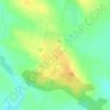 Топографическая карта Констанция, высота, рельеф