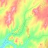 Топографическая карта Боровушка, высота, рельеф