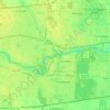 Топографическая карта Assiniboine River, высота, рельеф