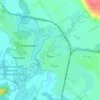 Топографическая карта Пески, высота, рельеф