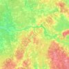 Топографическая карта Большесельское сельское поселение, высота, рельеф