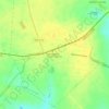 Топографическая карта Байчурово, высота, рельеф