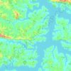 Топографическая карта Barranco Alto, высота, рельеф
