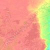 Топографическая карта Новолоктинское сельское поселение, высота, рельеф